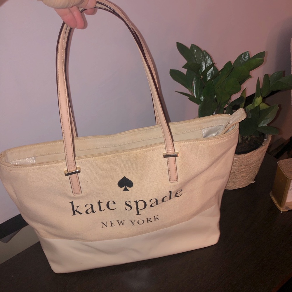 Kate Spade Canvas Tote